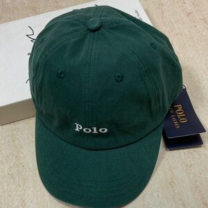 Polo by Ralph Lauren Forest Green Embroidered Polo Cap